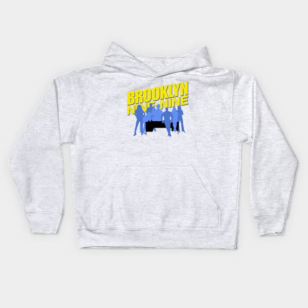 brooklyn 99 Kids Hoodie by yinon-h